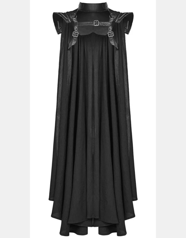 Goths Club Helvetica Men's Gothic Harness Cloak