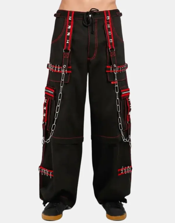 Men's Black Gothic Tripp Crazy Piper Pants